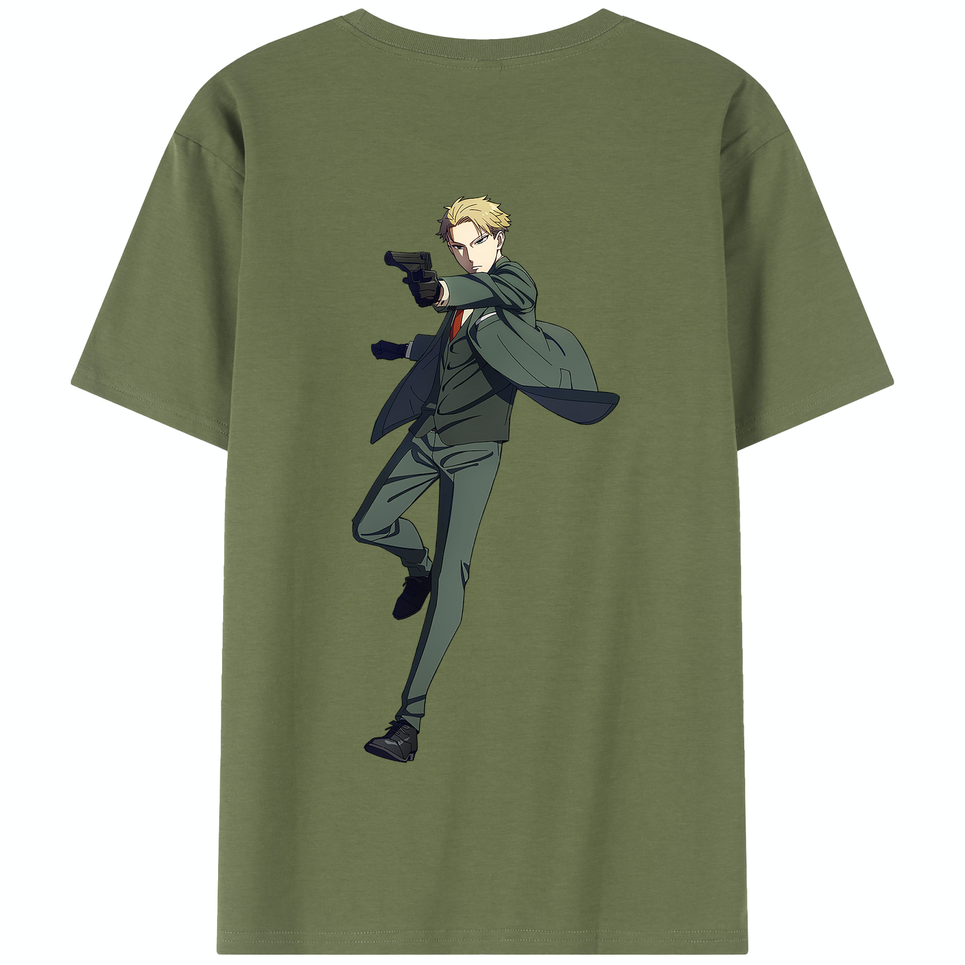 （画像用） SPY×FAMILY间谍家家酒 綿100％半袖Tシャツ（背面プリント）